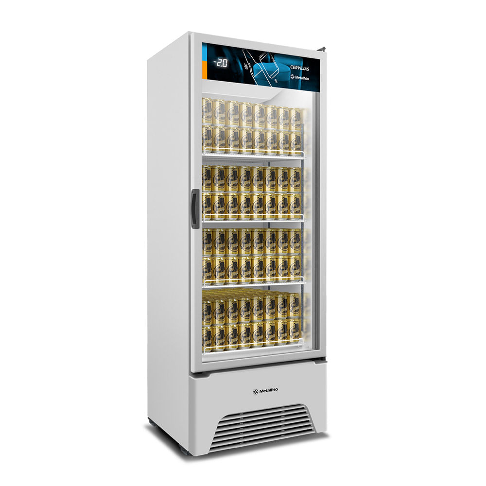 Cervejeira Metalfrio 513 Litros Optima Porta de Vidro Branca VN50AH – 127 volts - Image 3
