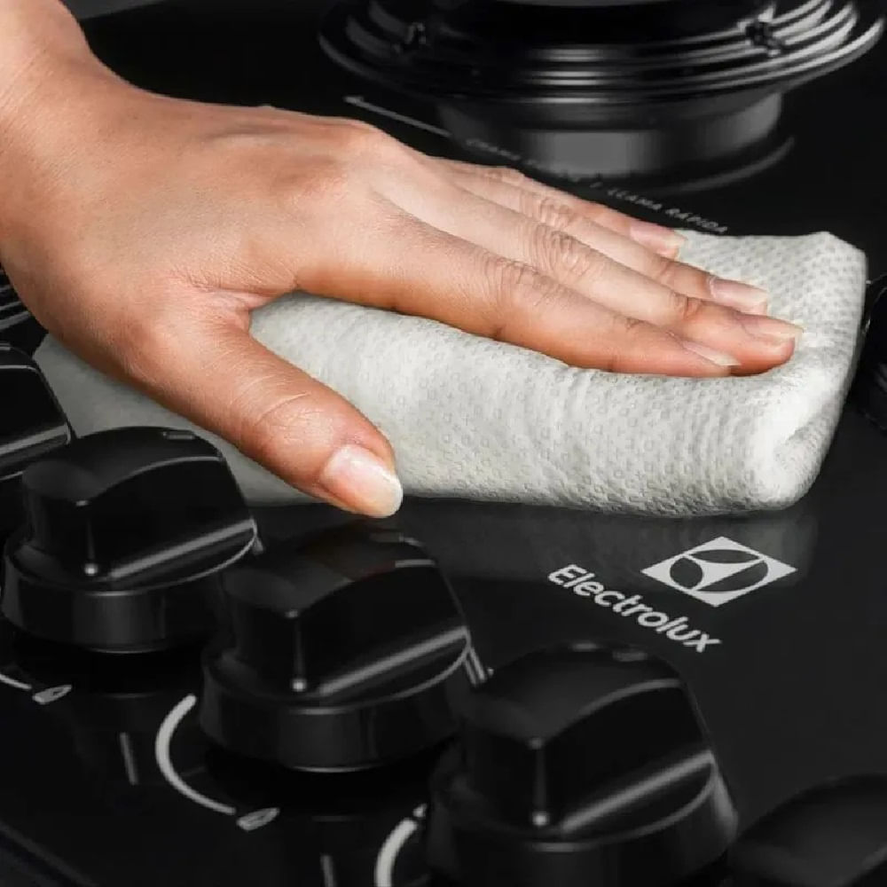 Cooktop a Gás Electrolux 5 Bocas com Acendimento Automático Preto KE5GP – Bivolt - Image 6