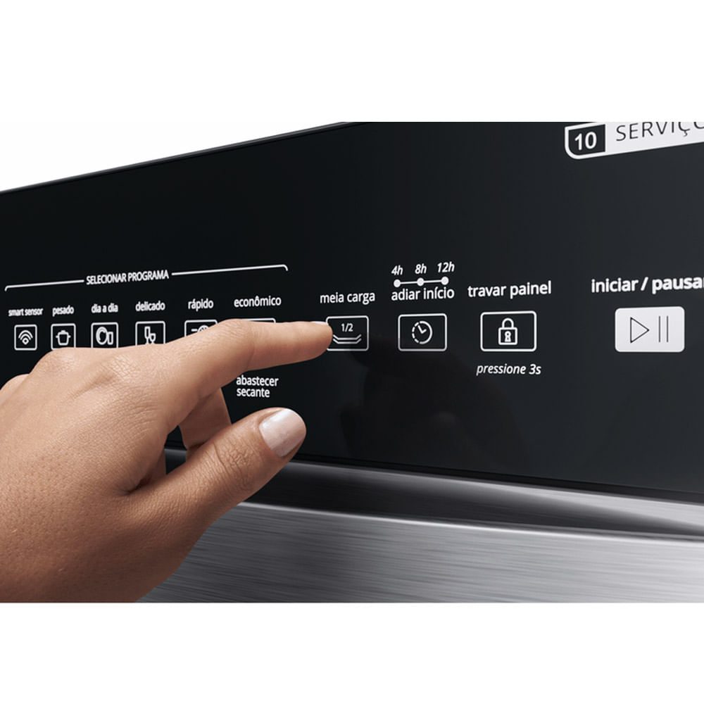 Lava Louças Brastemp 10 Serviços com Ciclo Pesado Inox BLF10BR – 127 Volts - Image 5