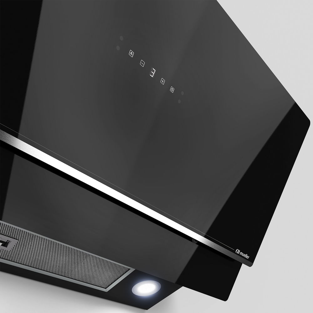 Coifa de Parede Mueller 90cm com Controle de Movimento Preta MCF0290G1 – 220 Volts - Image 5