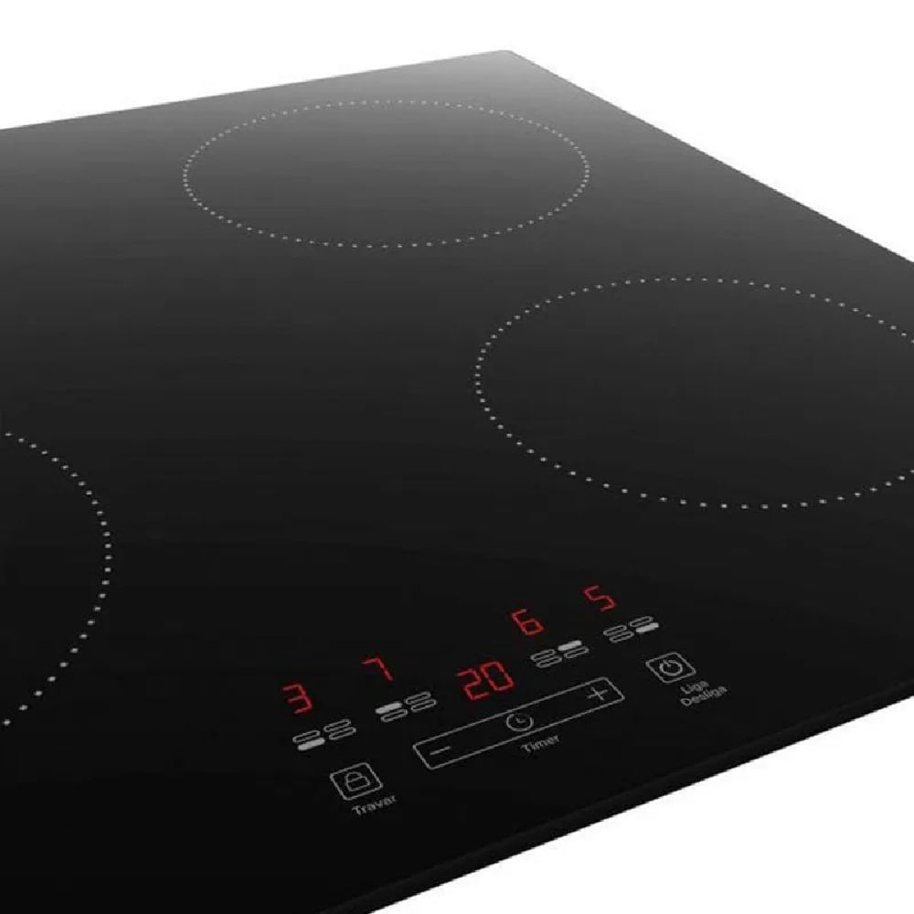 Cooktop de Indução Mueller 4 Bocas com Turbo Preto MCI014BG1 - 220 Volts - Image 5