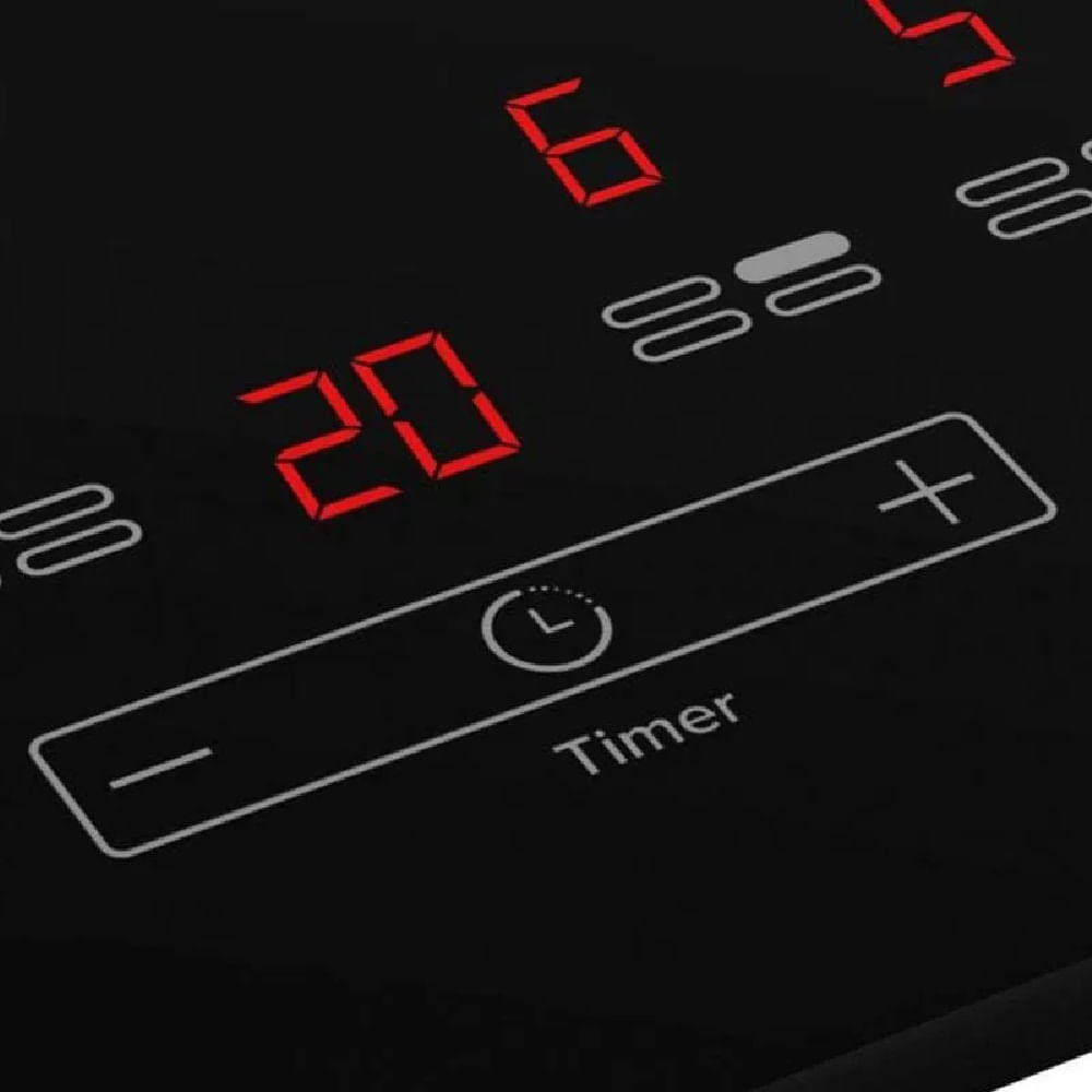 Cooktop de Indução Mueller 4 Bocas com Turbo Preto MCI014BG1 - 220 Volts - Image 7