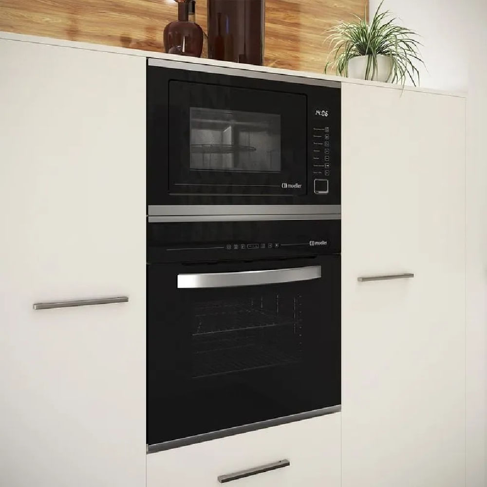 Micro-ondas de Embutir Mueller 25 Litros Preto MMO0225G1 - 220 Volts - Image 4