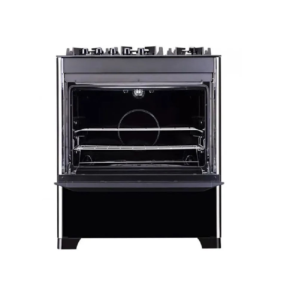Fogão de Piso Dako 5 Bocas Magister com Mesa de Vidro Preto – Bivolt - Image 4