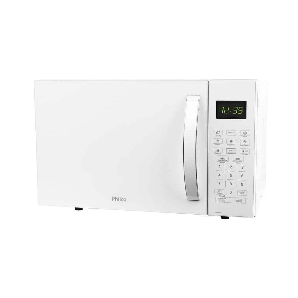 Micro-Ondas Philco 20 Litros Multifunções Limpa Fácil Branco PMO23BB – 127 Volts - Image 2