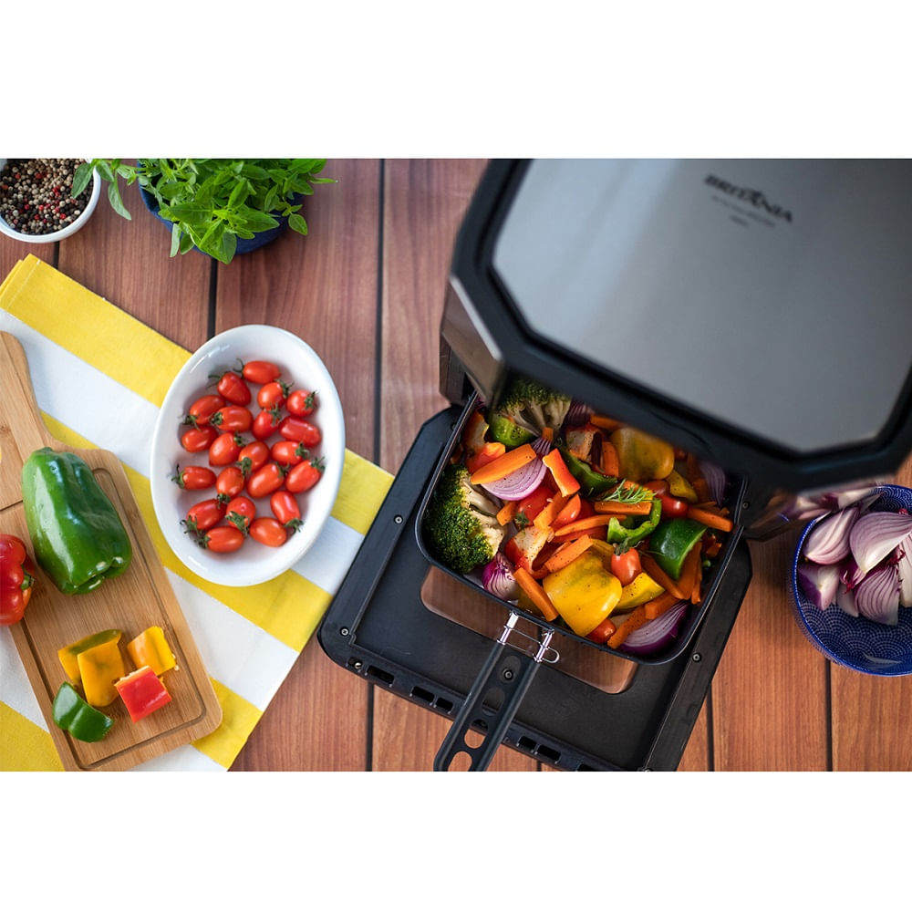 Fritadeira Britânia 12 Litros Air Fry Oven Preta BFR2100P - 127 Volts - Image 33