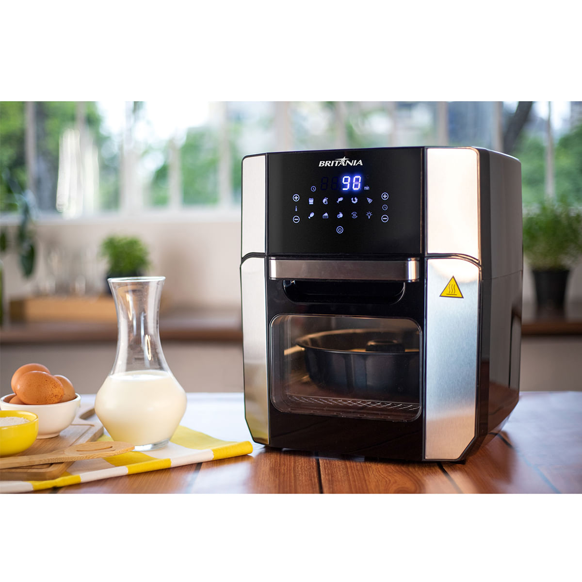 Fritadeira Britânia 12 Litros Air Fry Oven Preta BFR2100P - 127 Volts - Image 35