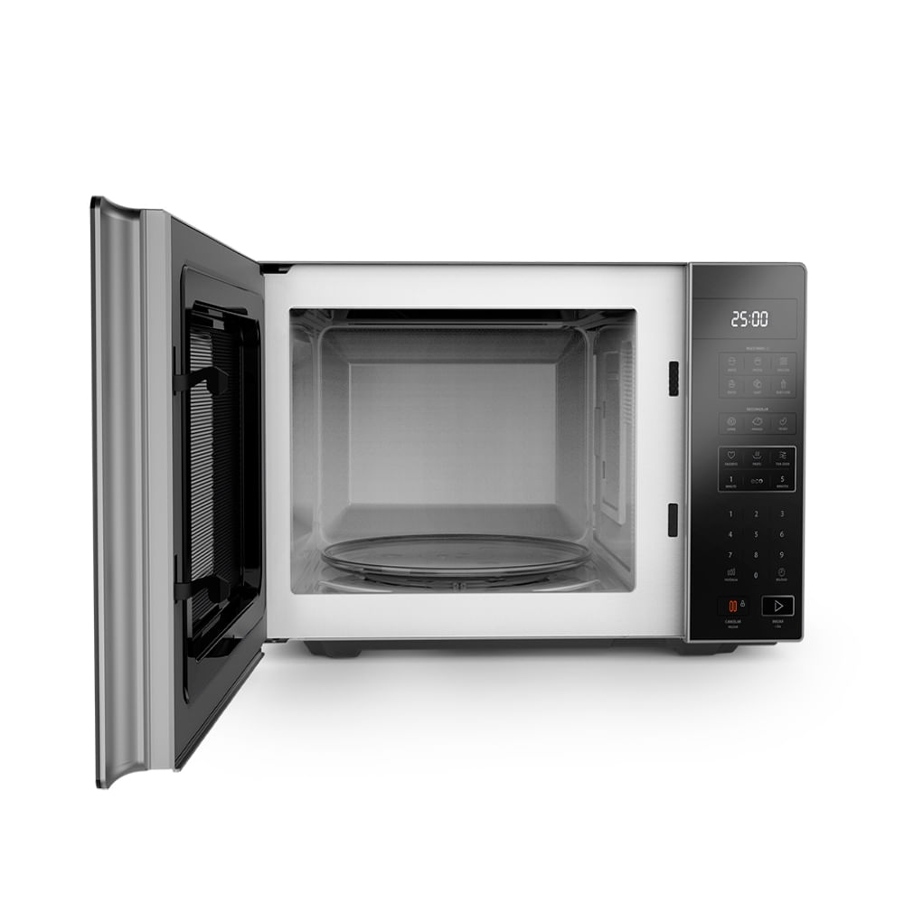 Micro-ondas Toshiba 27 Litros SmartPlate Cinza com Porta Espelhada - 220 Volts - Image 4