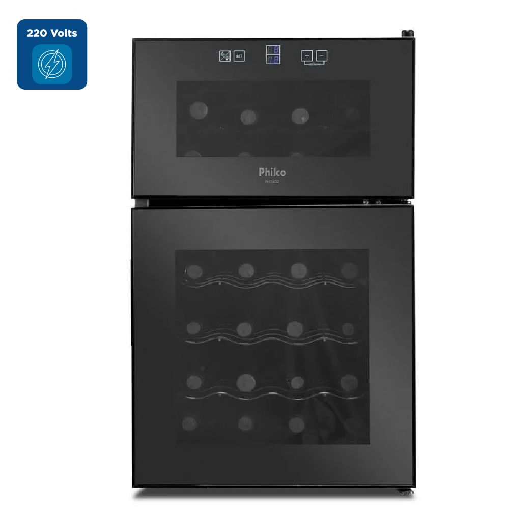Adega Philco 24 Garrafas Preta PH24 - 220 Volts - Image 2