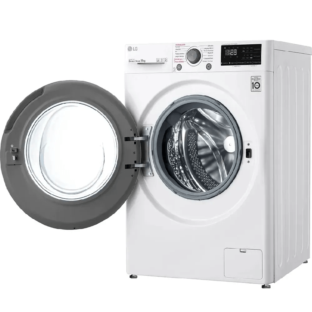 Lavadora de Roupas Smart LG 11Kg com Inteligência Artificial AIDD VC5 Branca FV3011WG4 - 127 Volts - Image 4