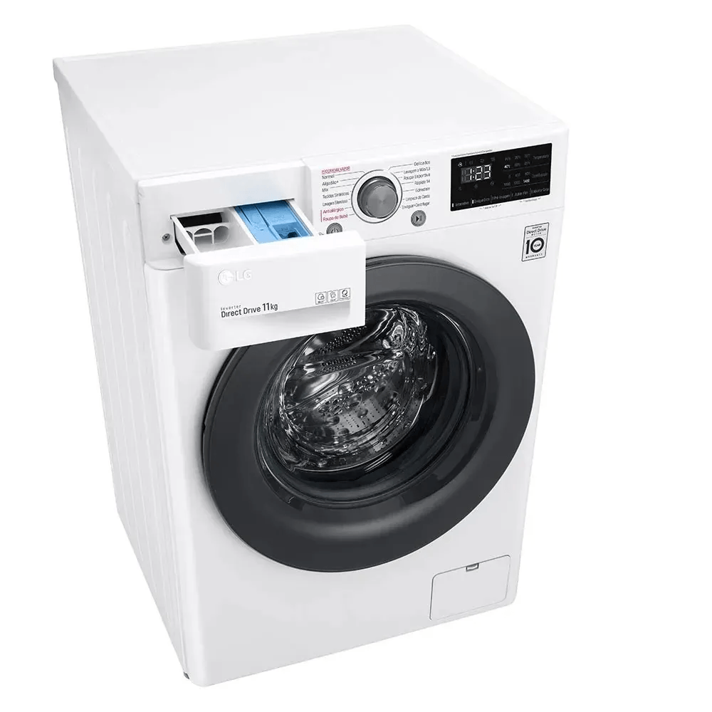 Lavadora de Roupas Smart LG 11Kg com Inteligência Artificial AIDD VC5 Branca FV3011WG4 - 127 Volts - Image 5