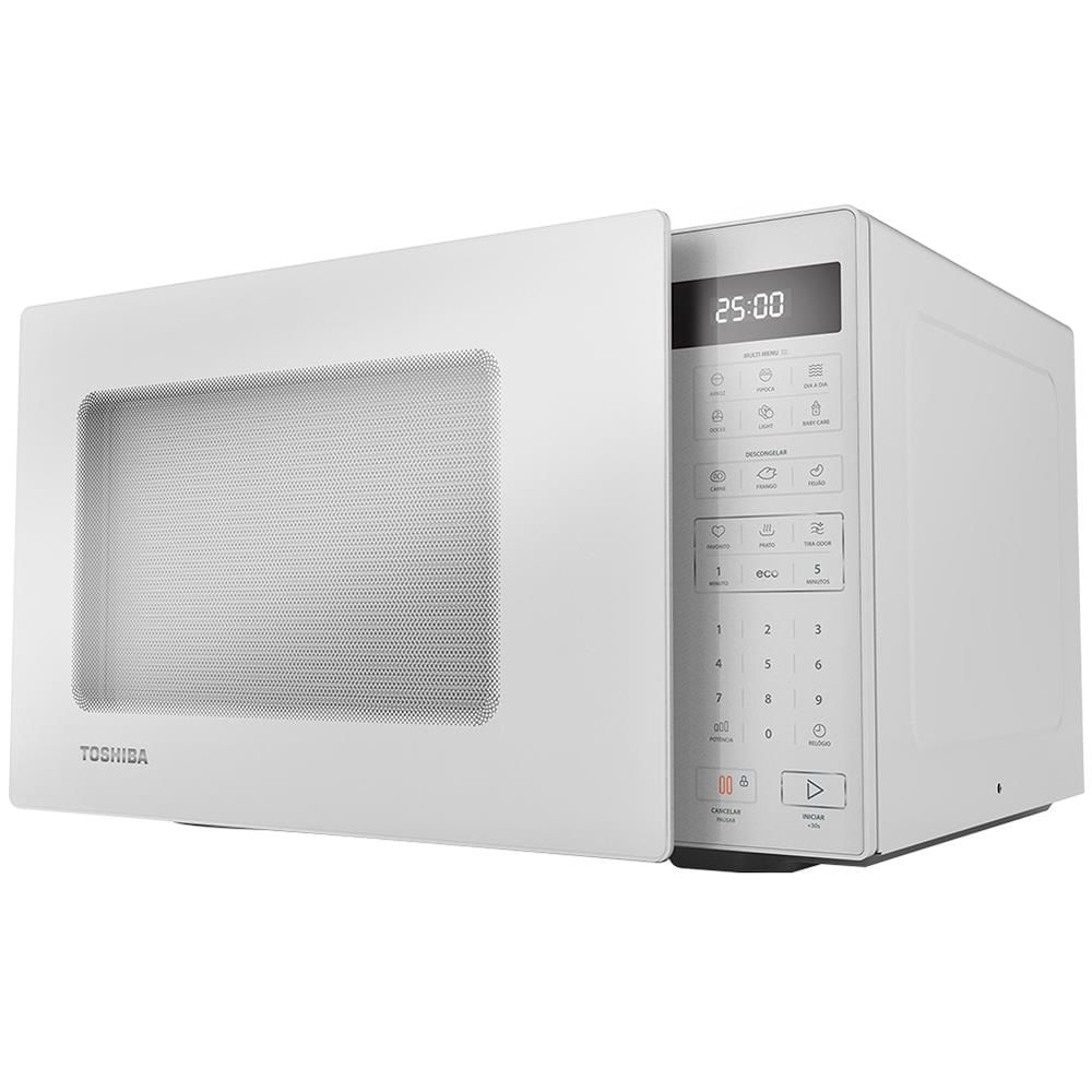 Micro-ondas Toshiba 27 Litros Smartplate Branco – 127 Volts - Image 2