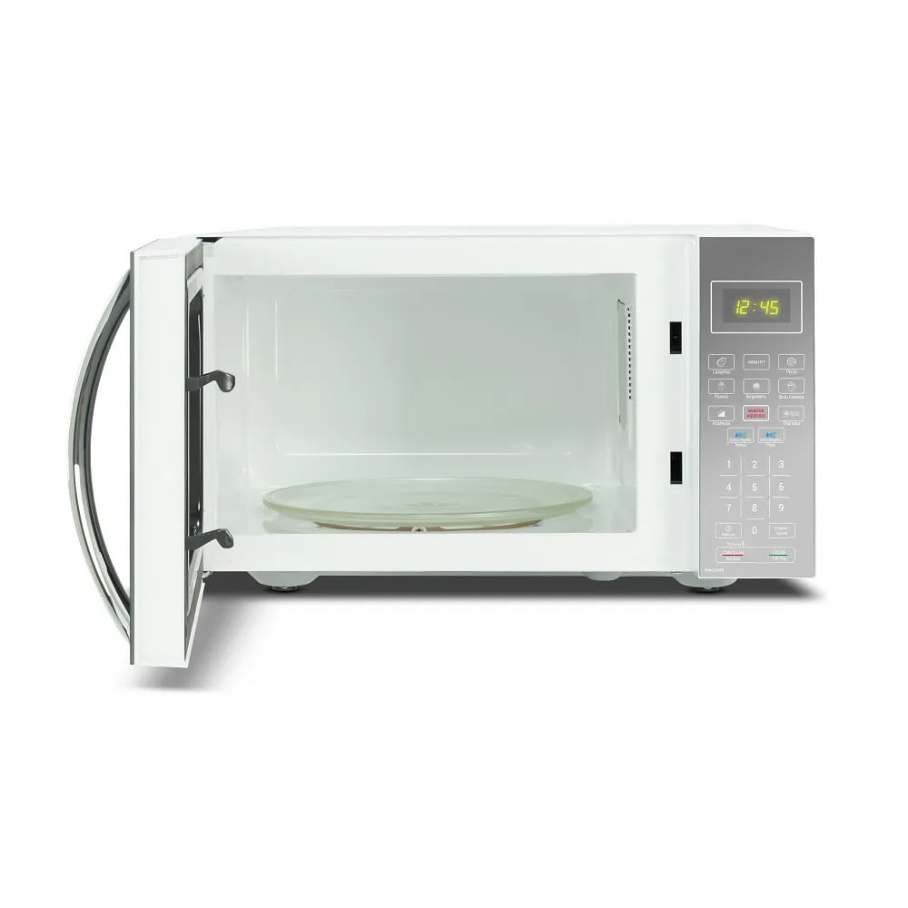 Micro-ondas Philco 28 Litros com Revestimento Limpa Fácil Espelhado Branco PMO28EB – 220 Volts - Image 7