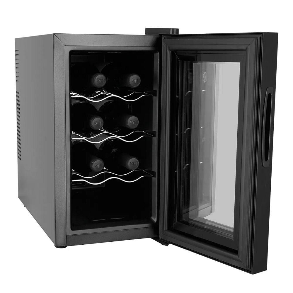 Adega Philco 8 Garrafas Display Eletrônico Preta PAD8 – 127 Volts - Image 3