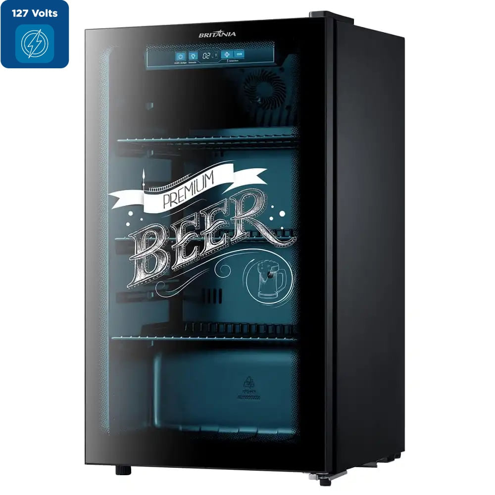 Cervejeira Britânia 96 Litros 3 em 1 Preta BCV130P – 127 Volts - Image 2