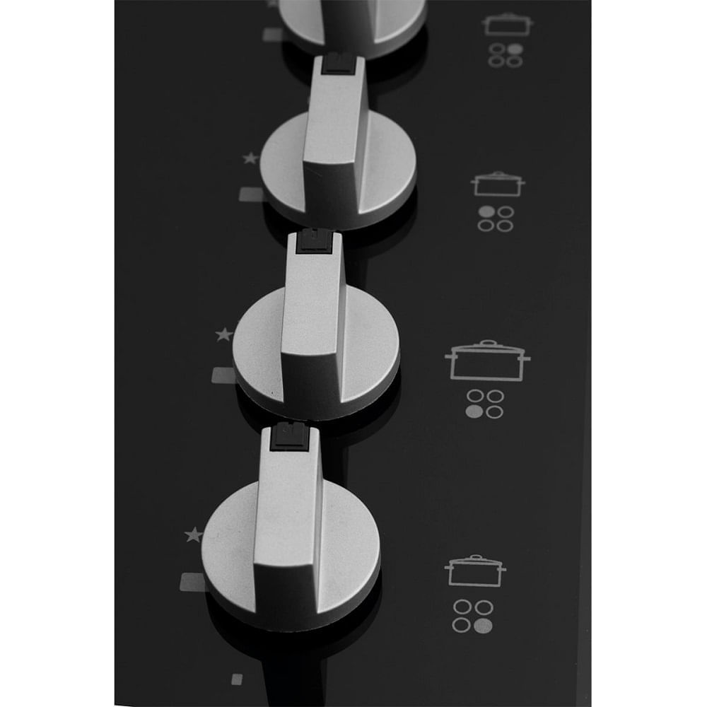 Cooktop Philco 4 Bocas Cook Chef 4 Preto - Bivolt - Image 3