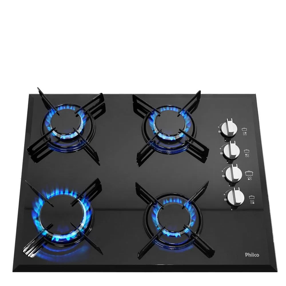 Cooktop Philco 4 Bocas Cook Chef 4 Preto - Bivolt - Image 4