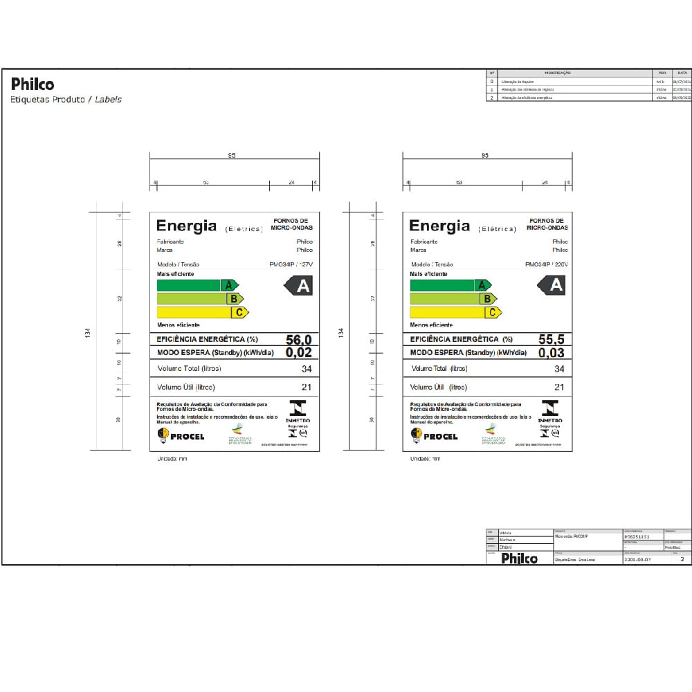 Micro-ondas Philco 34 Litros Inox e Preto PMO34IP – 220 Volts - Image 7