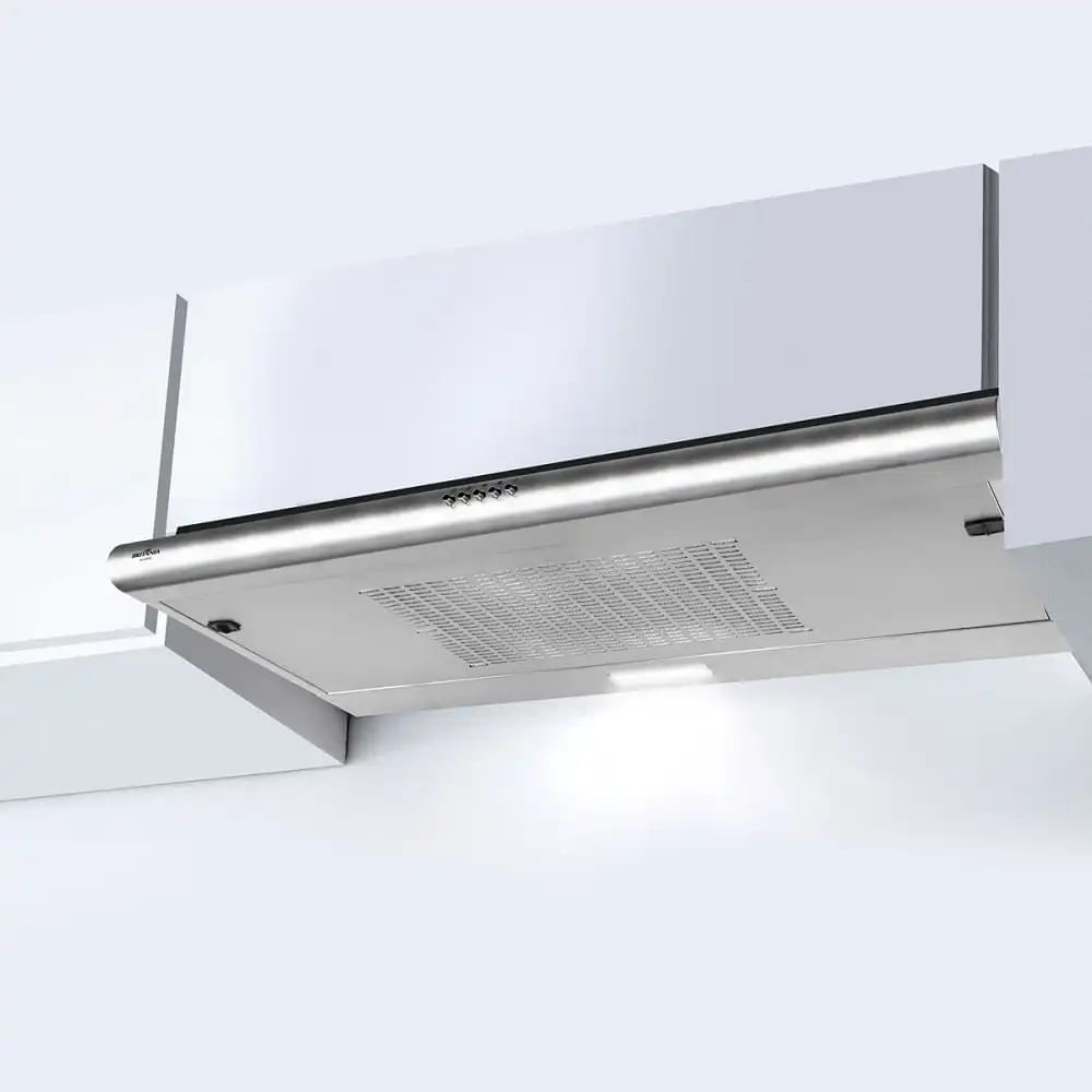 Depurador e Exaustor Britânia 2 em 1 Slim 3 Velocidades BDR90I Cinza – 220 Volts - Image 8