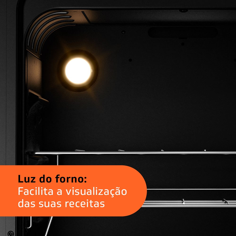 Fogão de Piso Brastemp 4 Bocas com Dupla Chama Branco BFO4EBB - Bivolt - Image 8