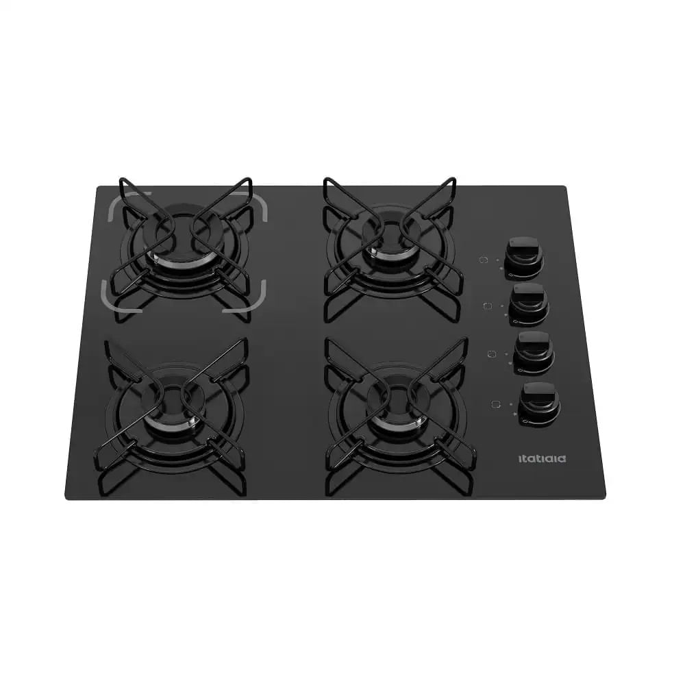 Cooktop Itatiaia 4 Bocas Essencial Preto - Bivolt - Image 3