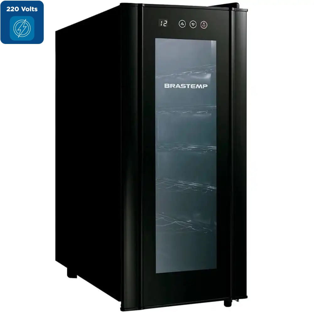 Adega Brastemp 12 Garrafas com Painel Touch Preta BZC12BE – 220 Volts - Image 2