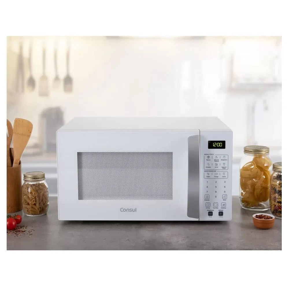 Micro-ondas Consul 32 Litros com Menu Fácil Branco CMS46AB - 127 Volts - Image 11