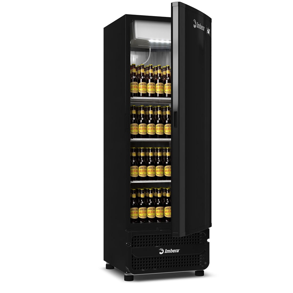 Cervejeira Imbera 538 Litros Porta Sólida Padrão Preta CCV355 - 127 Volts - Image 5