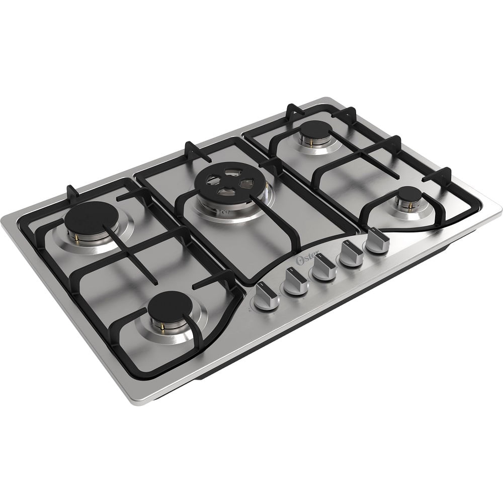Cooktop a Gás Oster 5 Bocas Semiprofissional Inox OTOP701 – Bivolt - Image 3