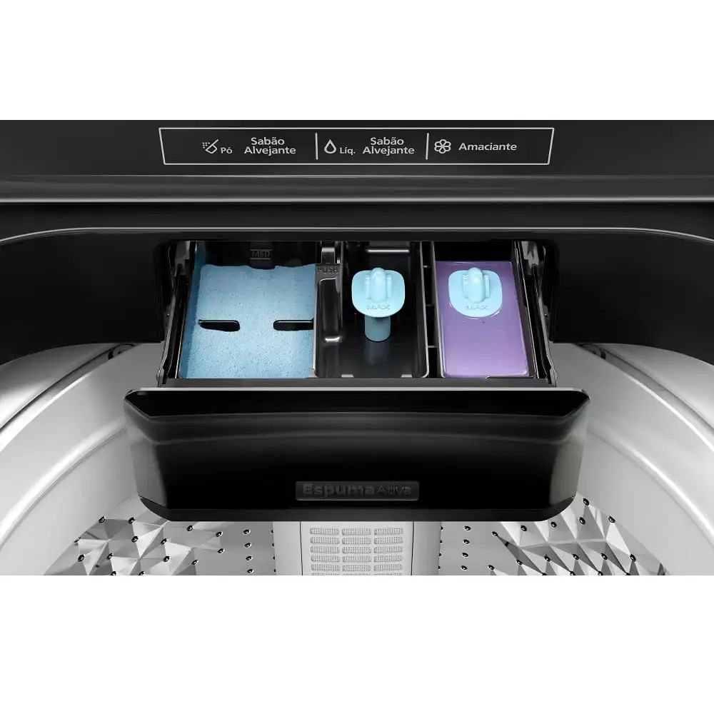 Lavadora de Roupas Panasonic 12Kg Função Vanish Titânio F120 - 220 Volts - Image 7