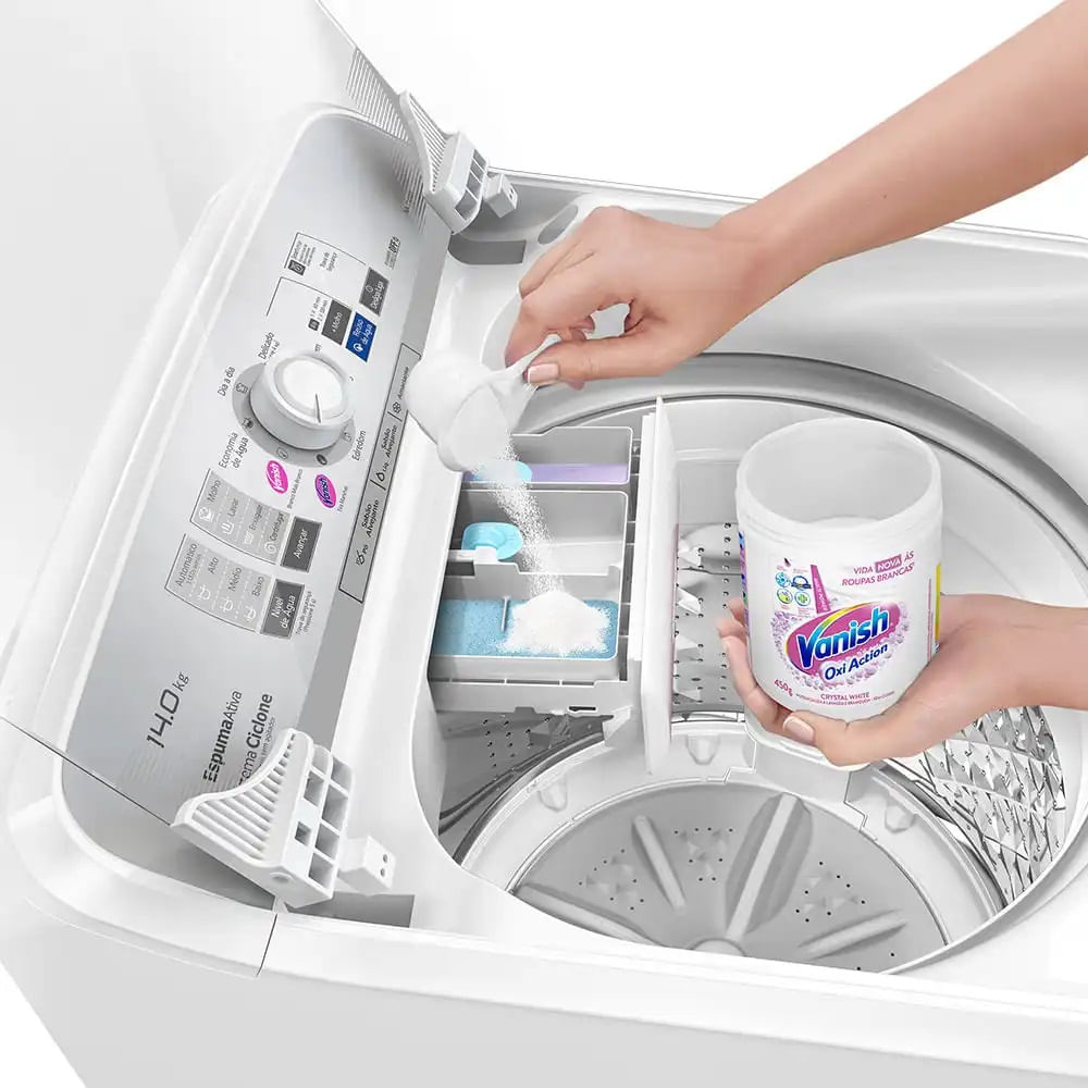 Lavadora de Roupas Panasonic 14Kg Função Vanish Branca F140 - 127 Volts - Image 8
