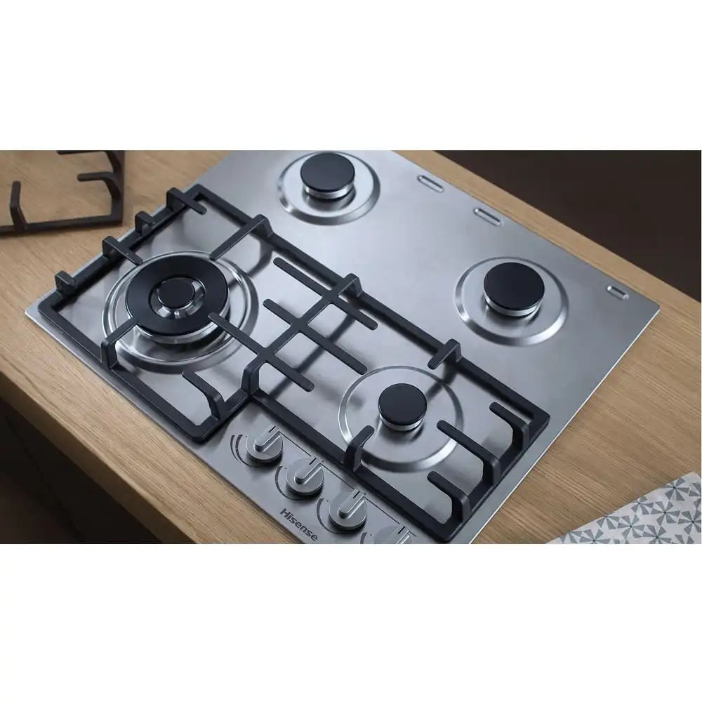 Cooktop Hisense 4 Bocas Inox GM663XB - 220 Volts - Image 13