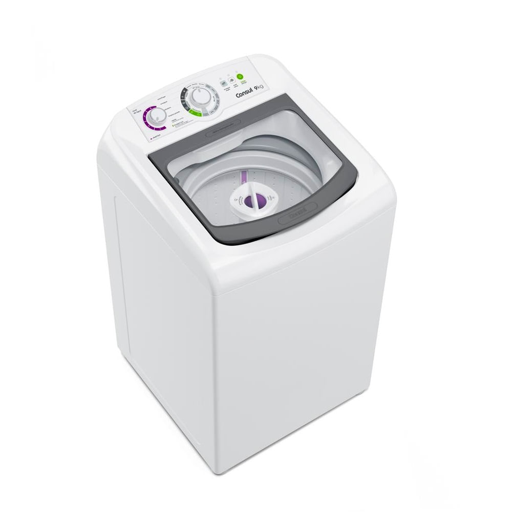 Lavadora de Roupas Consul 9Kg com Dosagem Econômica e Ciclo Edredom Branca CWB09BB – 127 Volts - Image 12