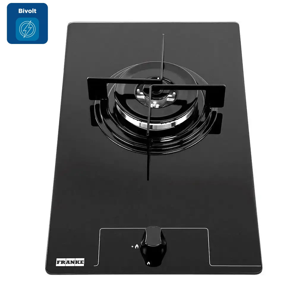 Cooktop a Gás Franke 1 Boca Glass Preto 30GTC - Bivolt - Image 2