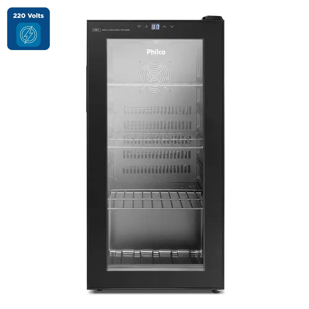 Cervejeira Philco 82 Litros 3 em 1 Preta PCV142P - 220 Volts - Image 2