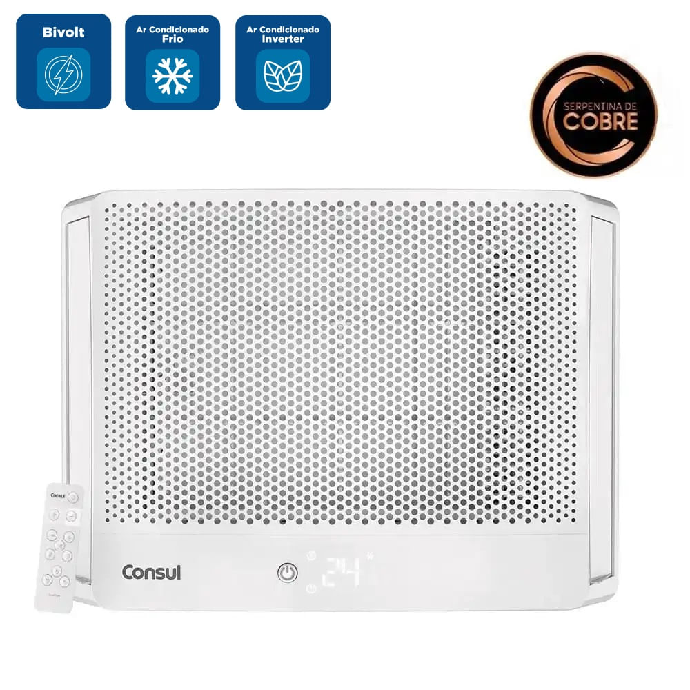 Ar Condicionado Janela Consul 7000 BTU/h Frio Eletrônico CCK07BBXNA– Bivolt - Image 2