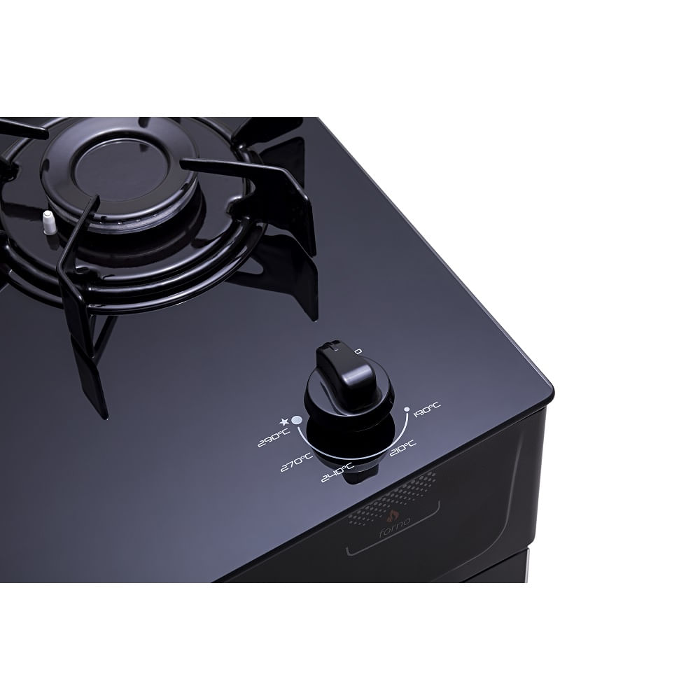 Fogão de Piso Atlas 5 Bocas Monaco Preto TOPGL – Bivolt - Image 10