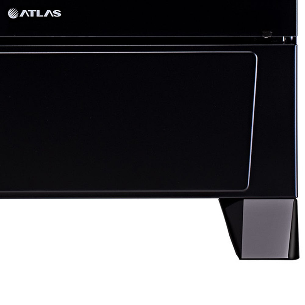 Fogão de Piso Atlas 5 Bocas Monaco Preto TOPGL – Bivolt - Image 11