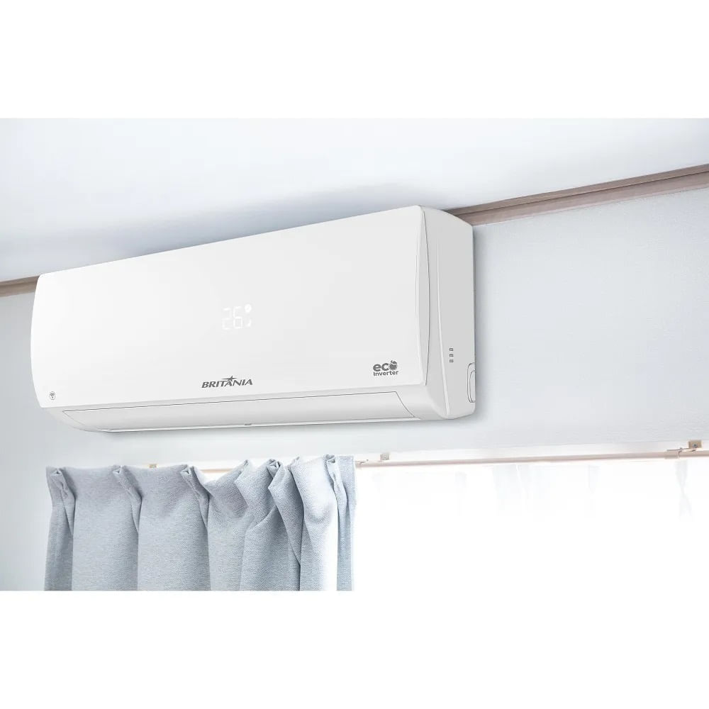 Ar Condicionado Split Hi Wall Eco Inverter Britânia 12000 BTU/h Frio Bifásico BAC12000IFM15 – 220 Volts - Image 10