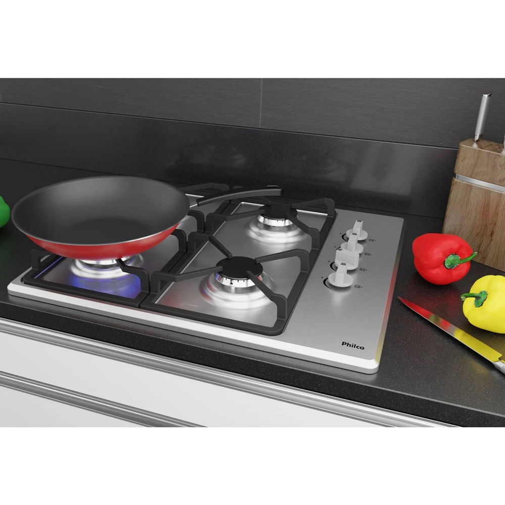Cooktop Philco 4 Bocas Prata PCT04I – Bivolt - Image 7