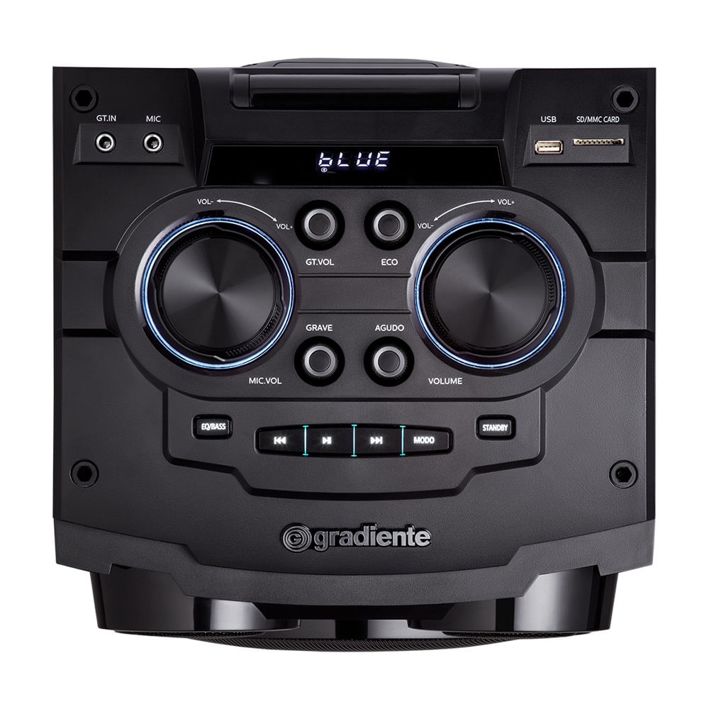 Torre de Som Gradiente Black Bass 10 Preta GDB10M – Bivolt - Image 6