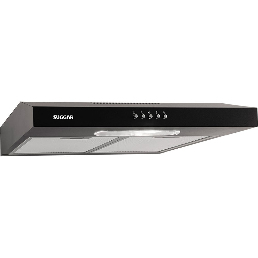 Depurador de Ar Suggar Slim 60cm Preto DPS161PT – 127 Volts - Image 2