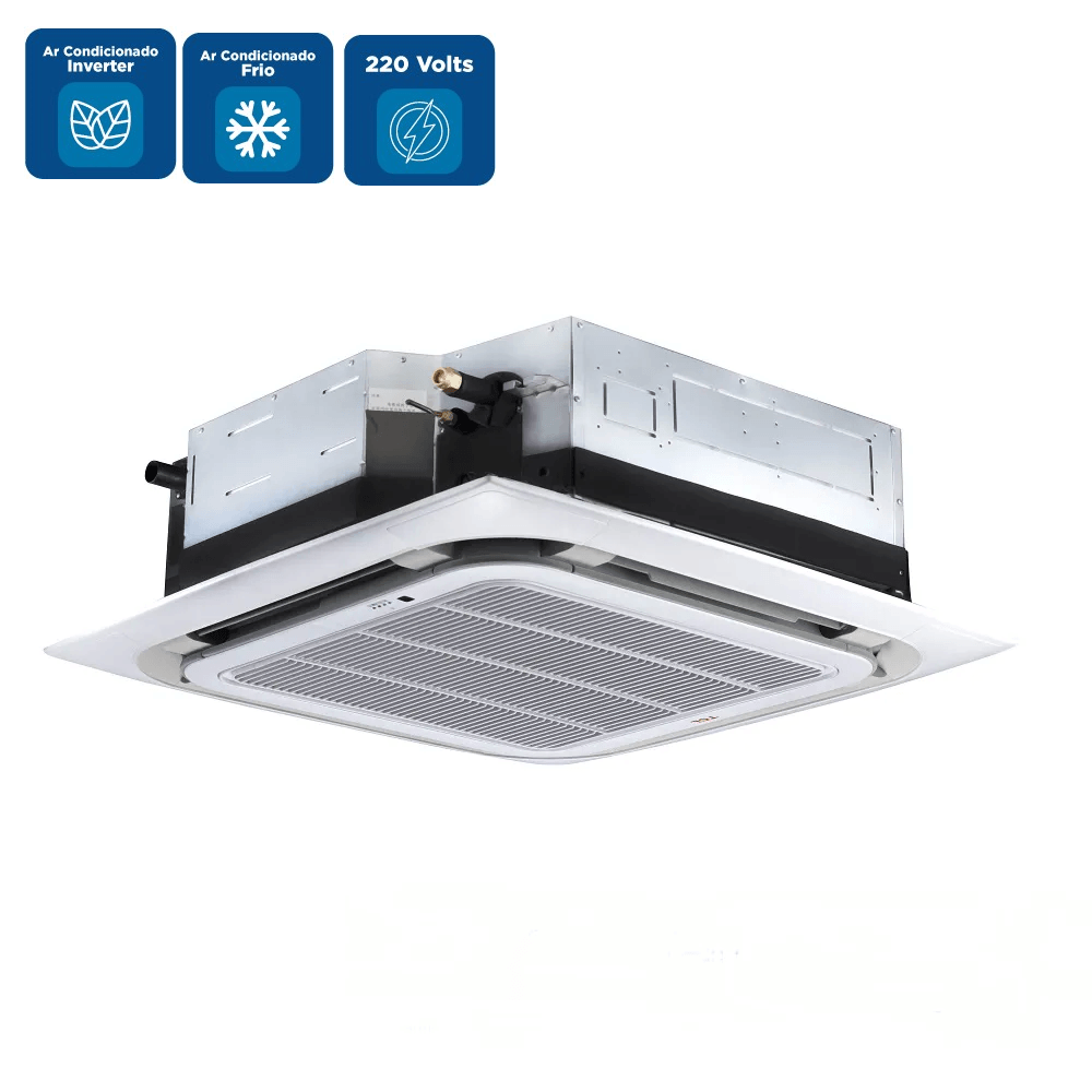 Ar Condicionado Split Cassete 4 Vias Inverter TCL 36000 BTU/h Frio Monofásico TAC 36 CSA/CT-INV – 220 Volts - Image 2