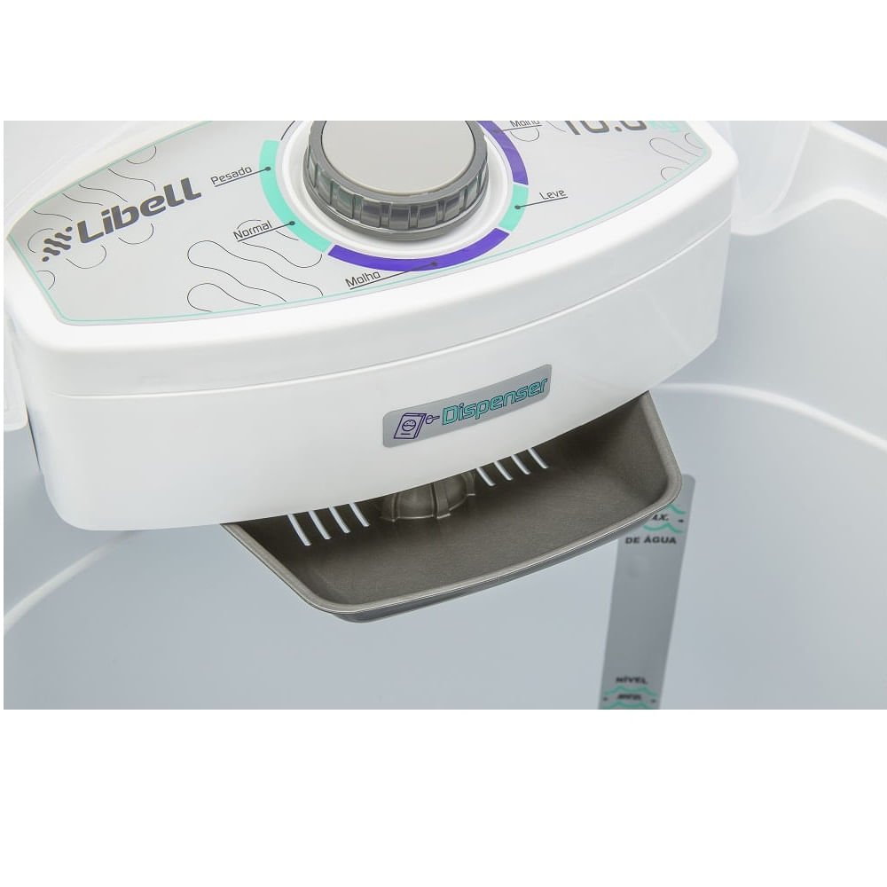 Lavadora de Roupas Libell 10Kg Semi Automática Branca – 127 Volts - Image 8