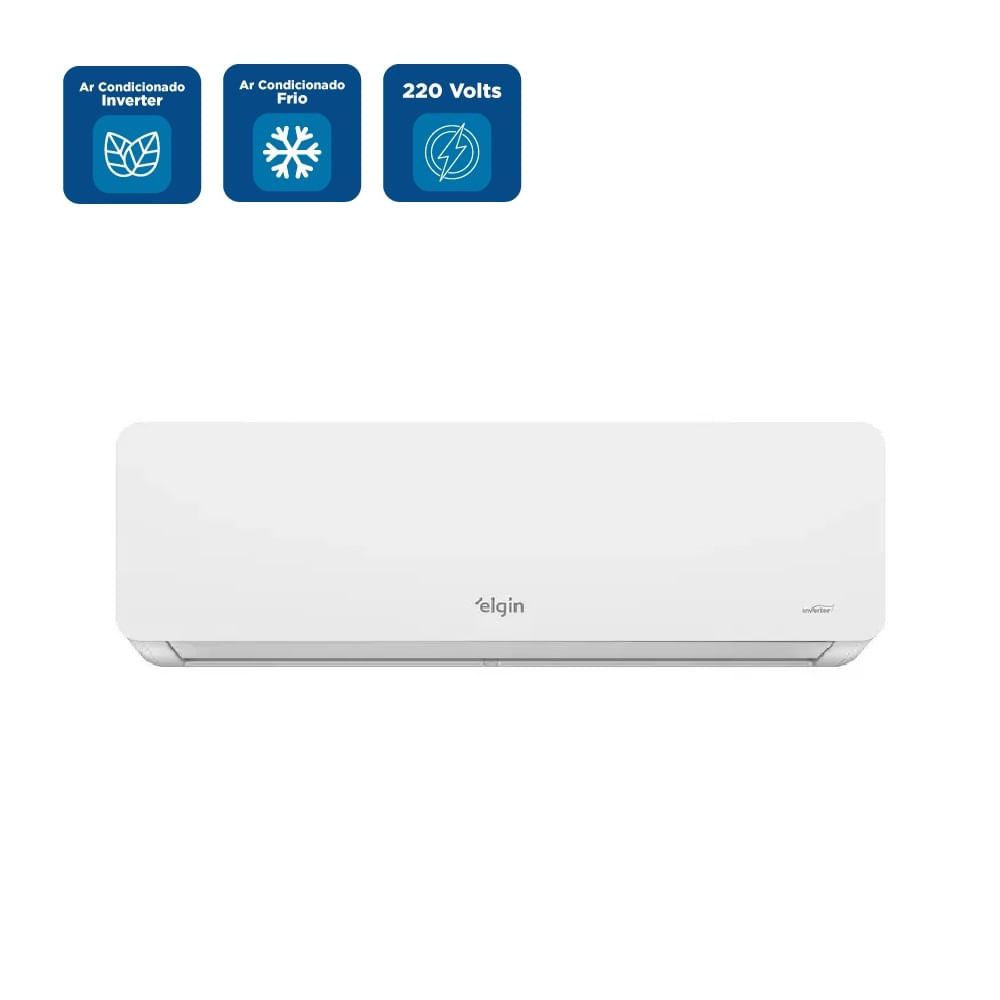 Ar Condicionado Split Hi Wall Inverter Elgin Eco Dream 18000 BTU/h Frio 45HIFI18C2WA – 220 Volts - Image 2