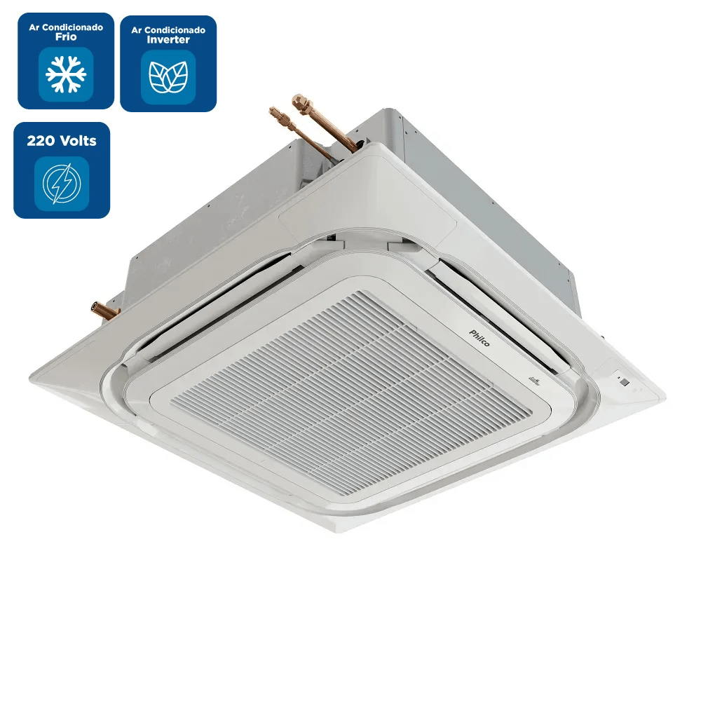 Ar Condicionado Split Cassete Philco Eco Inverter 55000 BTU/h Frio Monofásico PAC60000ICFM16 – 220 Volts - Image 2