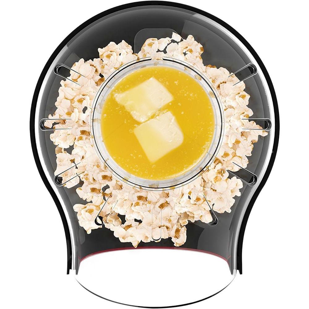 Pipoqueira Elétrica Lenoxx 1200W Pop Red Vermelha PPC 953 – 220 Volts - Image 5