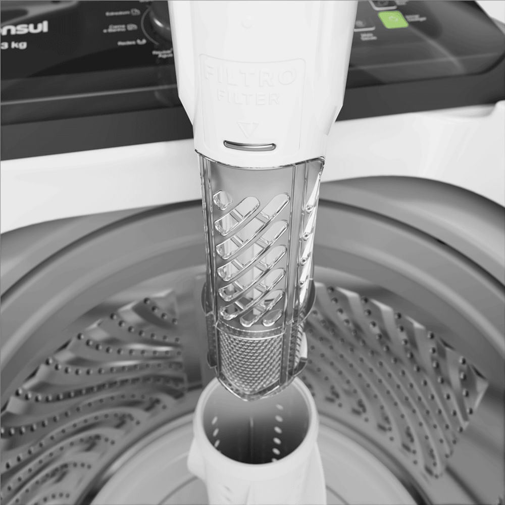 Lavadora de Roupas Consul 13Kg com Modo Eco Branca CWN13AB – 220 Volts - Image 8