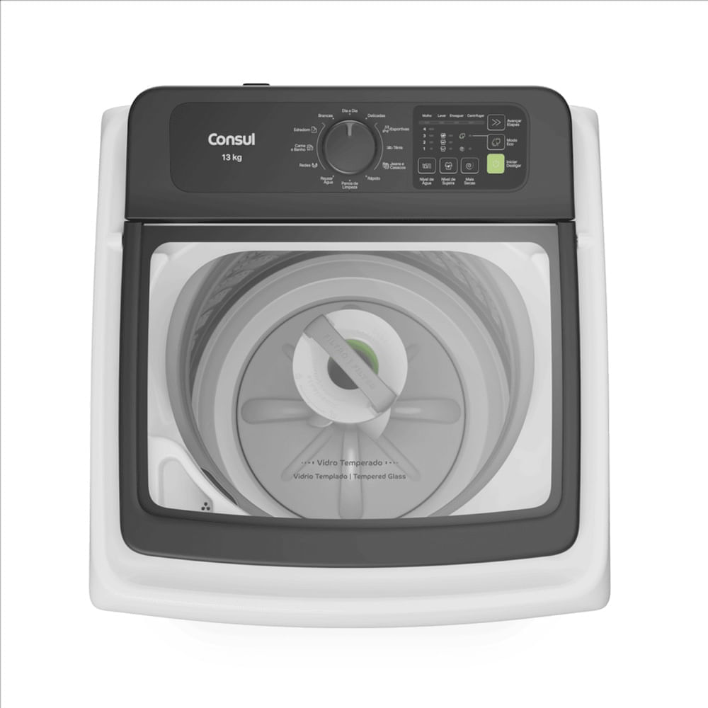 Lavadora de Roupas Consul 13Kg com Modo Eco Branca CWN13AB – 220 Volts - Image 4