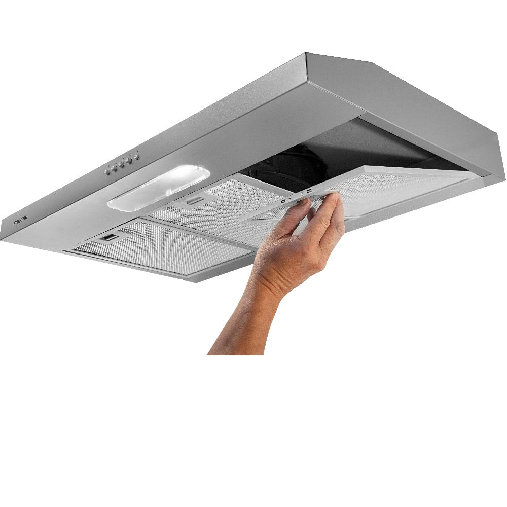 Depurador de Ar Slim Suggar 80cm Prata DPS181PR – 127 Volts - Image 5